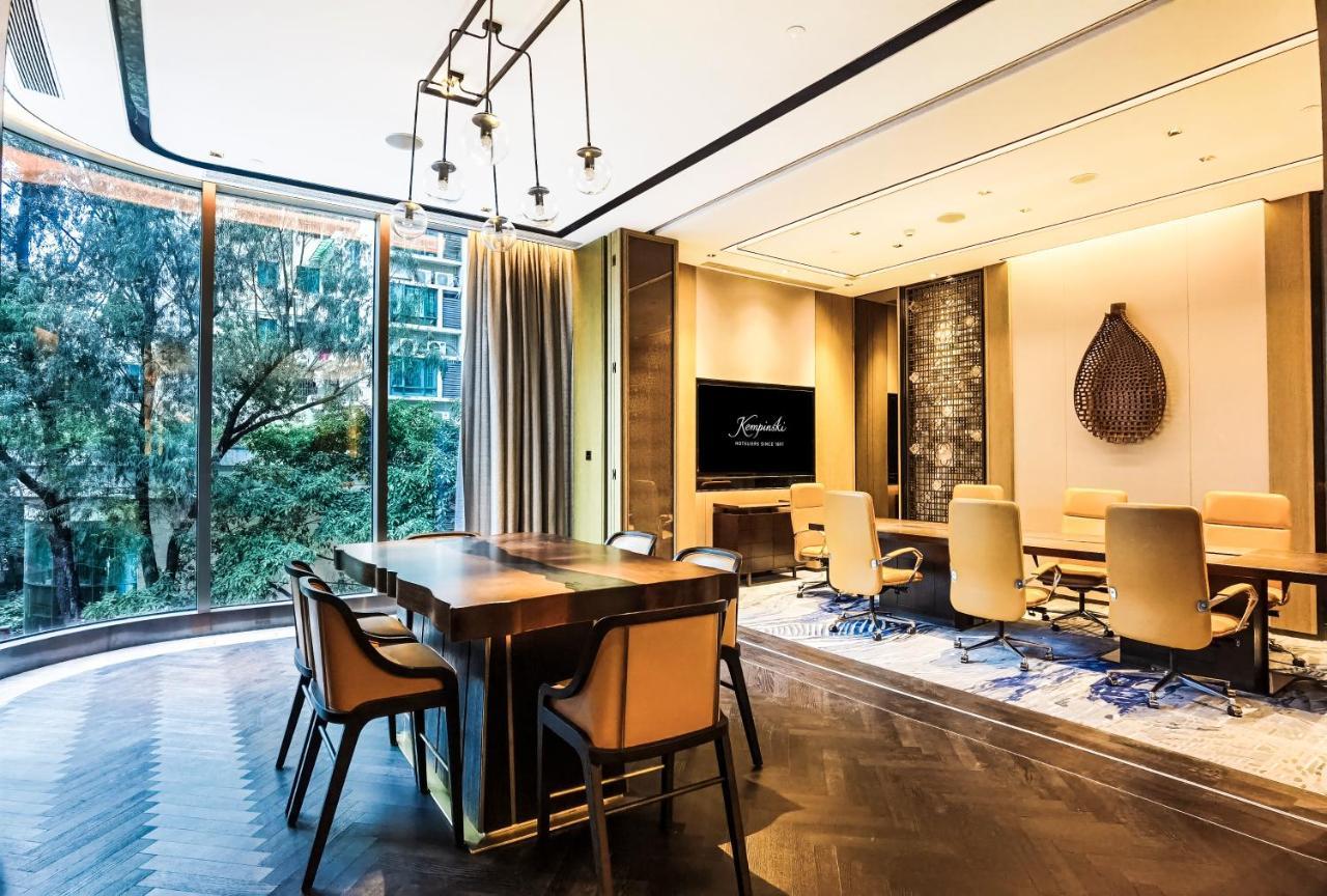 Kempinski Residences Guangzhou - Free Shuttle Between Hotel And Exhibition Center During Canton Fair & Exhibitor Registration Counter Exterior photo